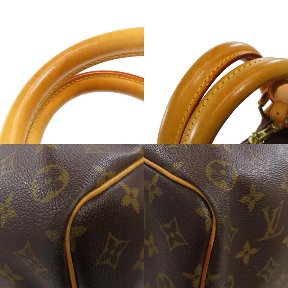 LOUIS VUITTON Brown Monogram Canvas Keepall 50 Boston Bag - Picture 9 of 11